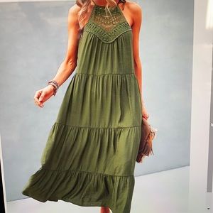 NEW Tiered maxi dress